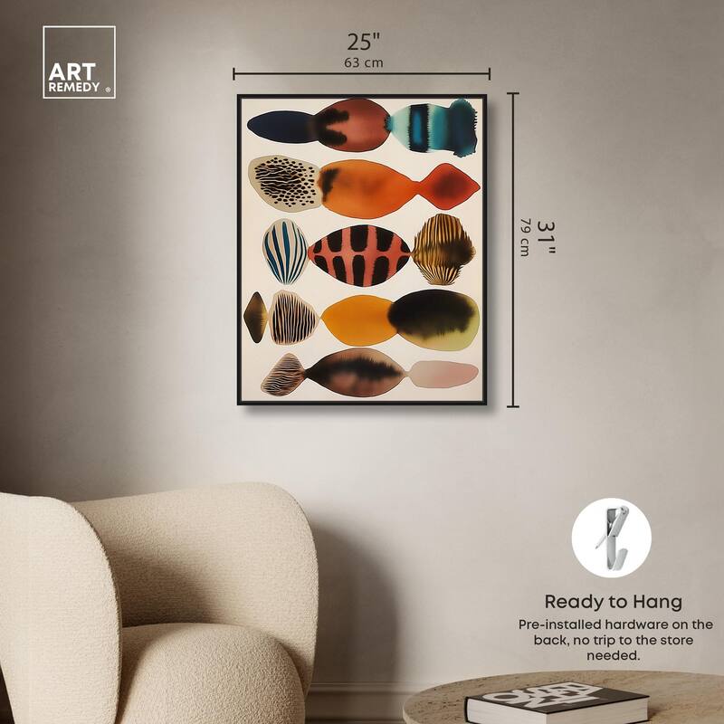Biomorphs II Canvas by Art Remedy