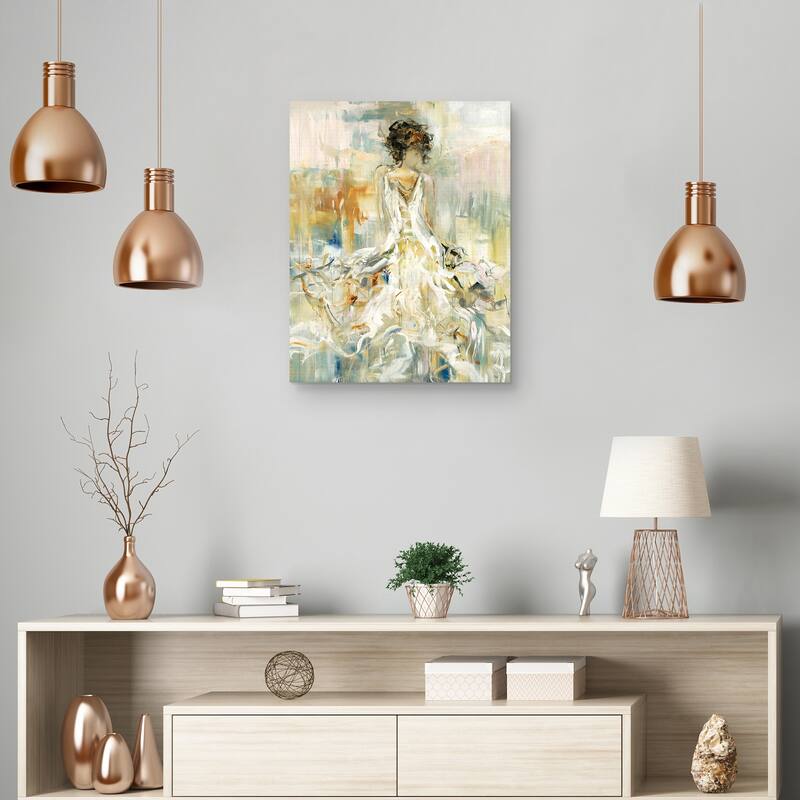 Romantic Vision I by Lisa Ridgers Canvas Art Print