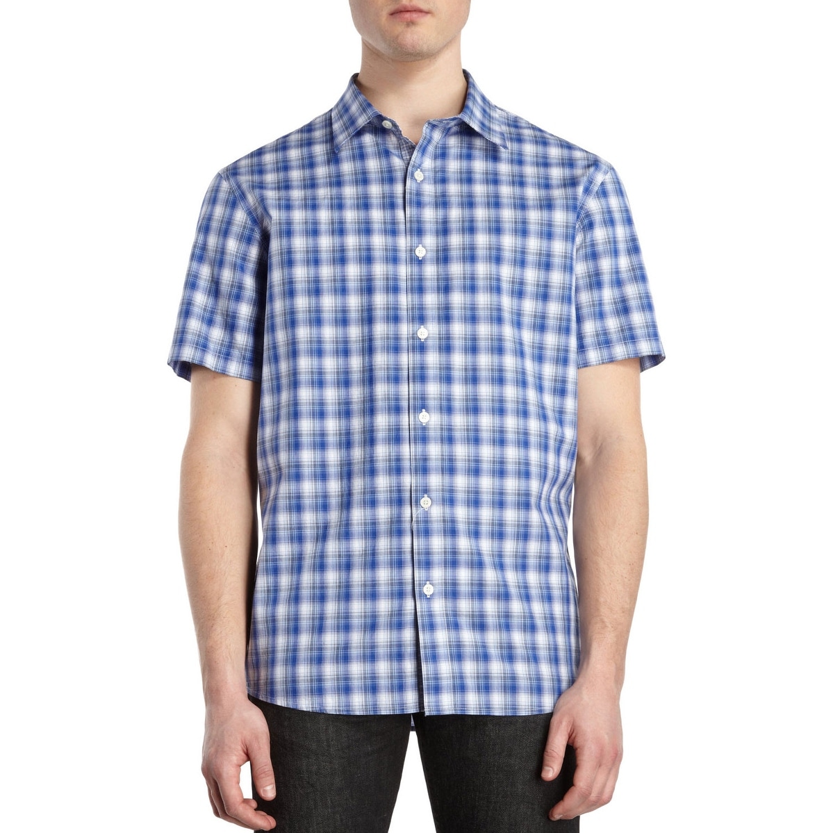 michael kors men's short sleeve shirts