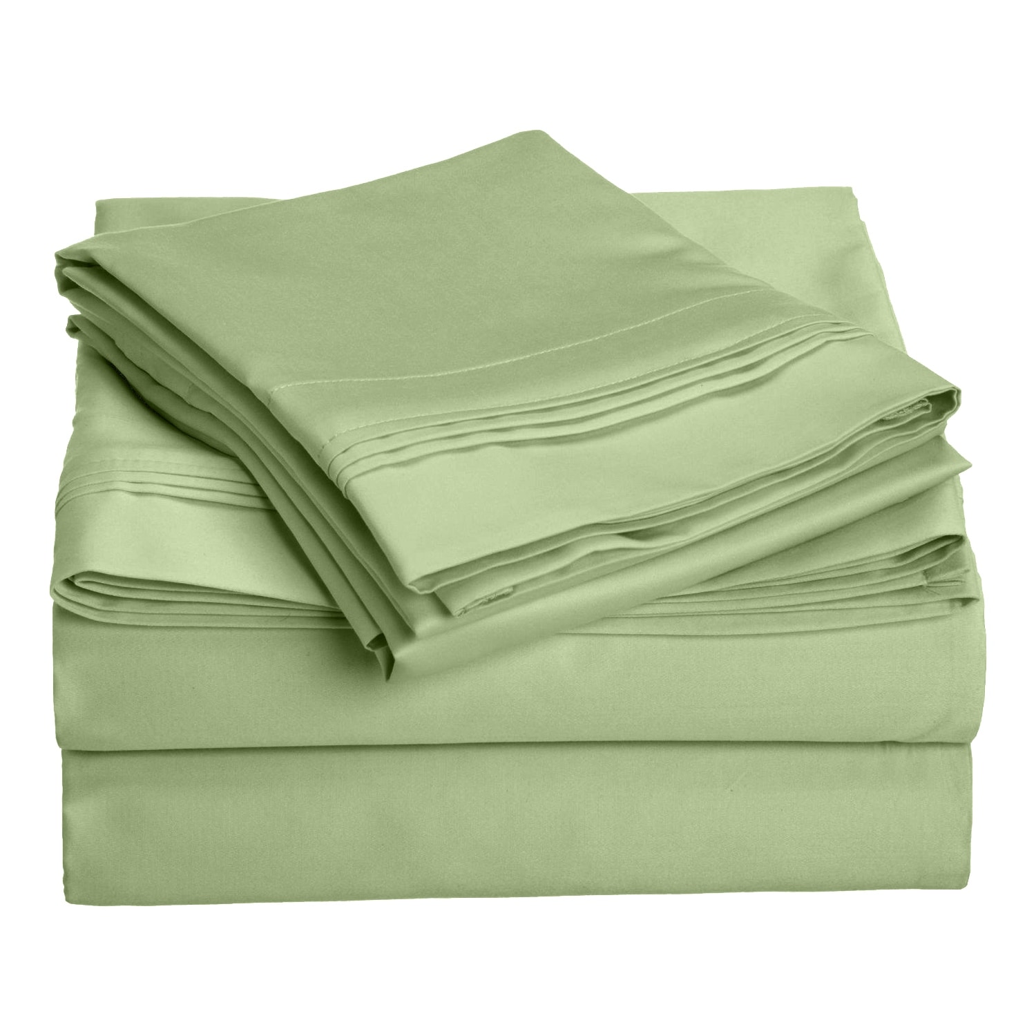 Miranda Haus 1000-Thread Count Tencel and Polyester Solid Bed Sheets