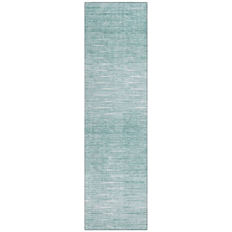 Machine Washable Indoor/ Outdoor Chantille Ombre Stripes Rug