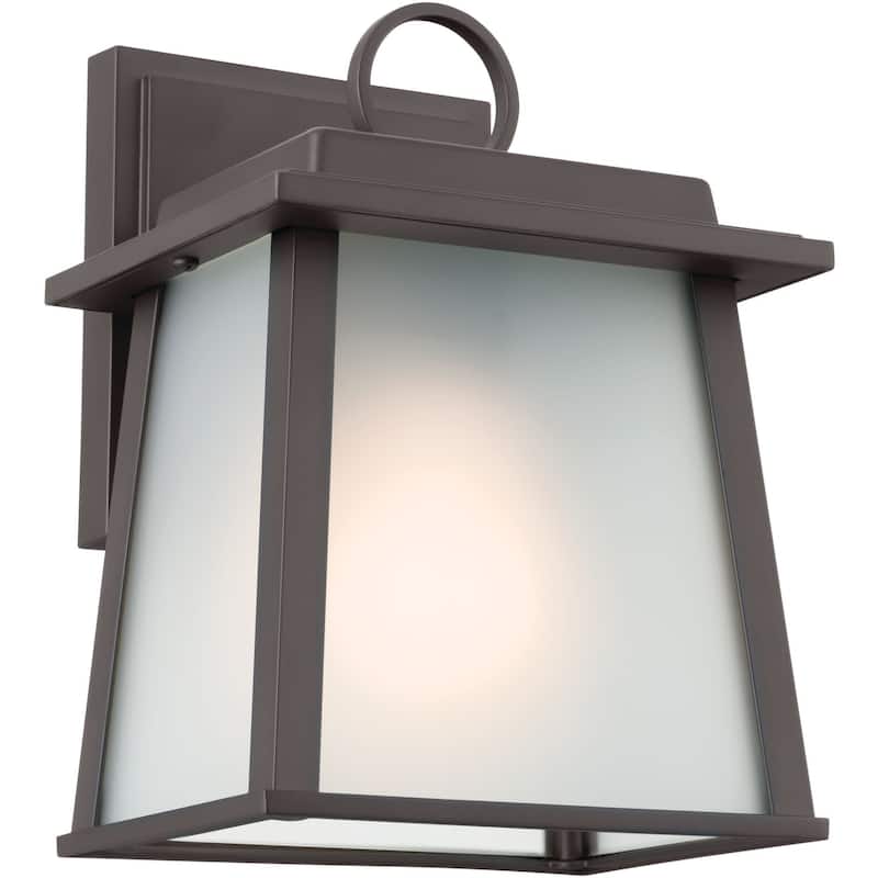 Kichler 59104 Noward 9" Tall Outdoor Wall Sconce with Satin Etched - Olde Bronze