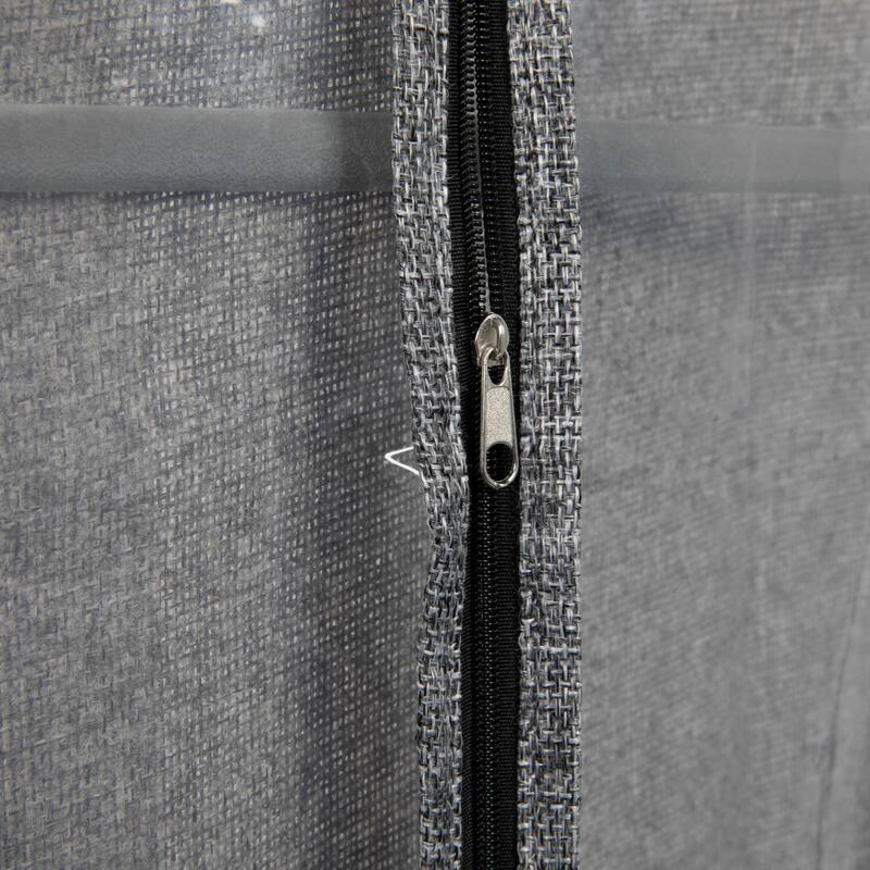 Household Essentials Zippered Garment Storage Bag with Clear Vision Front - 24.0"L x 3.0"W x 56.0"H