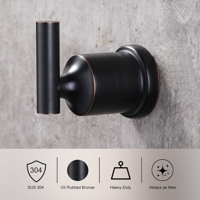 WOWOW 304 Stainless Steel Bathroom Towel Hook