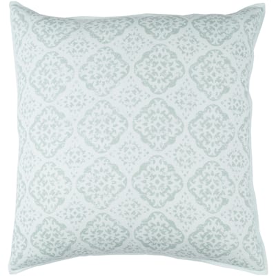 Decorative Villeurbanne Seafoam 18-inch Throw Pillow Cover