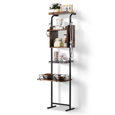 Pet Feeding Station with Storage, Elevated Dog Bowls Toy Storage Organizer, for Large Medium Small Dogs