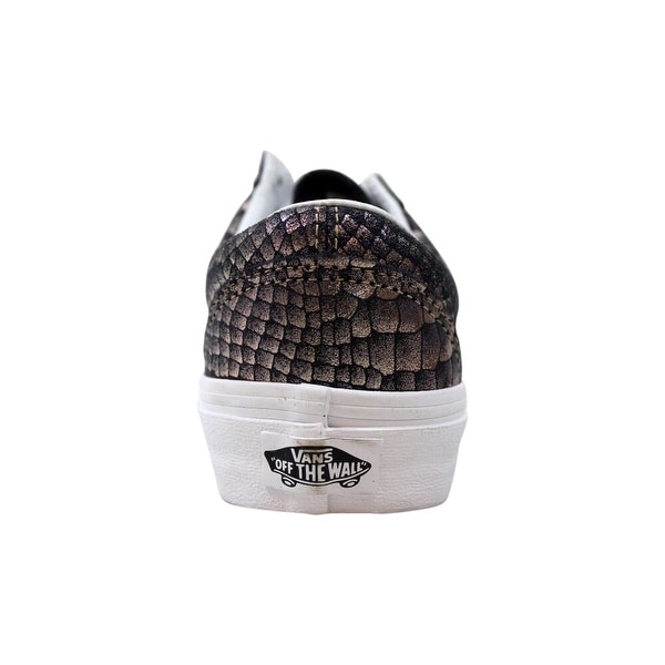 vans black and rose gold