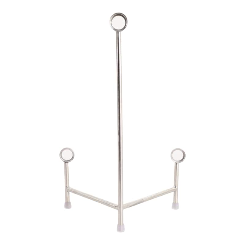Stylish Metal and Acrylic Easel Stand Decorative Object