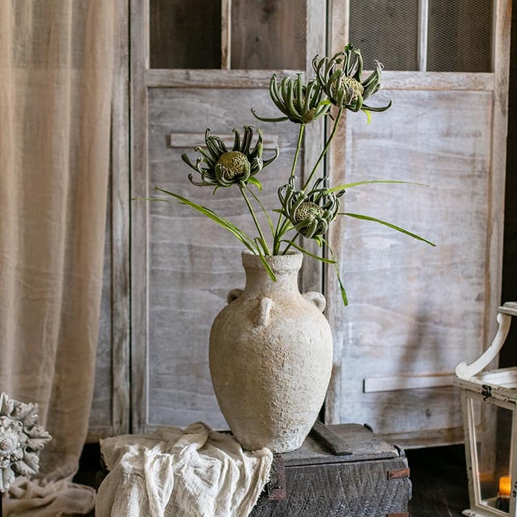 RusticReach Colored Art Sunflower Stem in Green 39" Tall