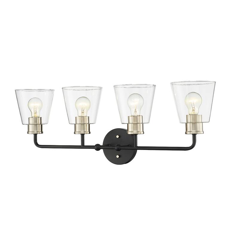 Millennium Lighting Cameron 2 Light Vanity Light with Clear Glass Shades