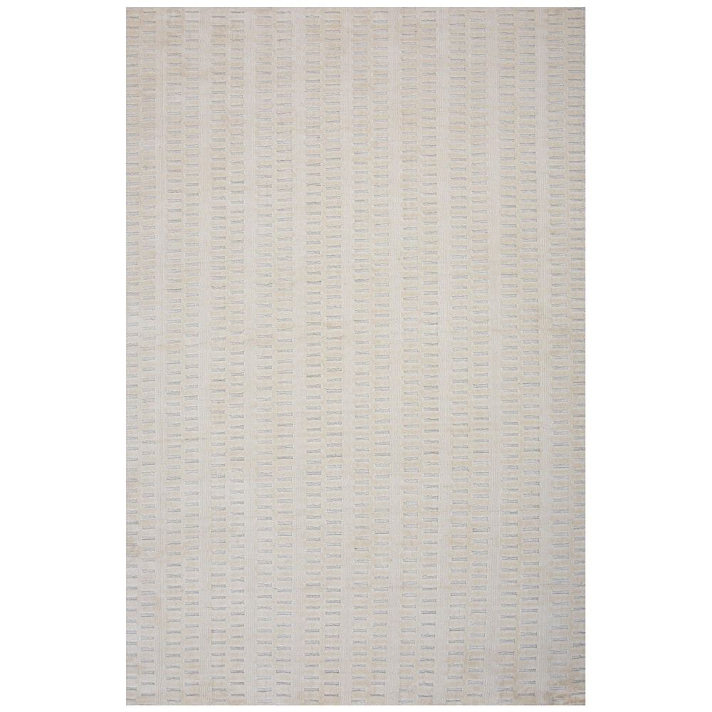 Alora Decor Pure Hand Loomed High/Low Geometric Rug