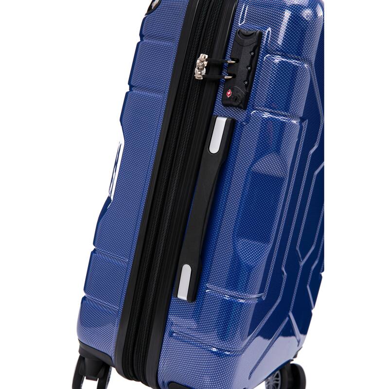 Merax Hardshell Travel Luggage Sets, 3 Piece Lightweight Durable Suitcase with Rotating Wheels and Adjustable Telescopic Handle