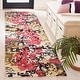 preview thumbnail 3 of 37, SAFAVIEH Handmade Blossom Yadviga French Country Floral Wool Rug