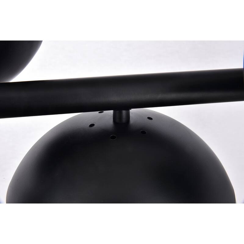 7-Light 43 inch Pendant with Clear Glass
