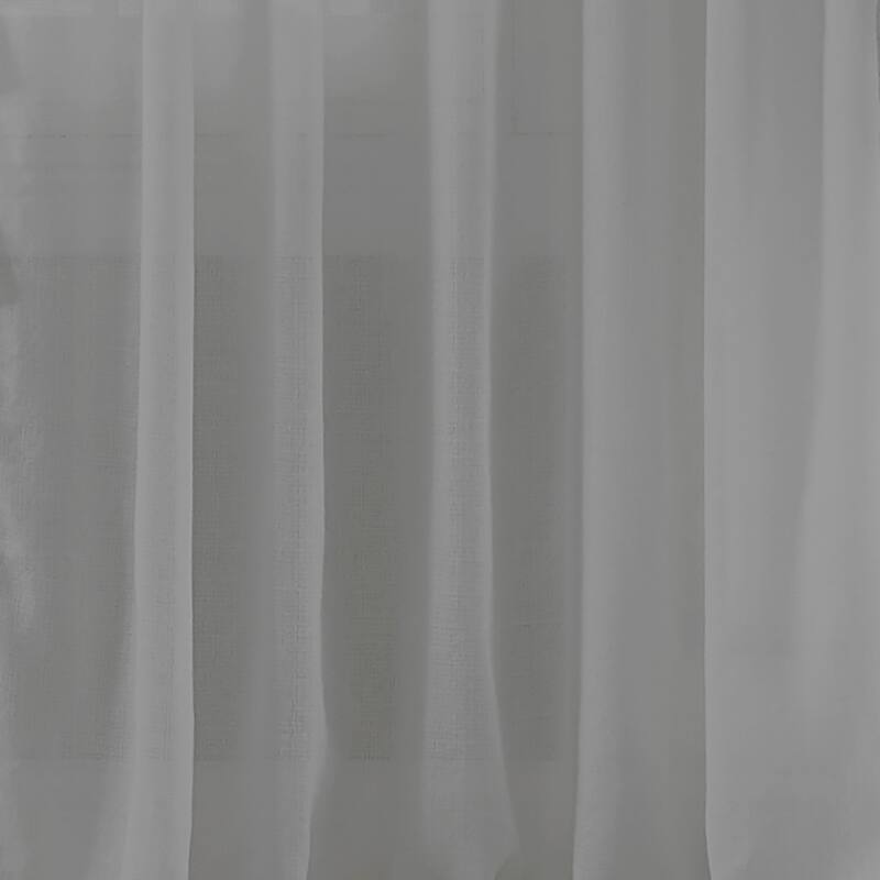 Bella Tab-Top Ruffle Sheer Window Curtain