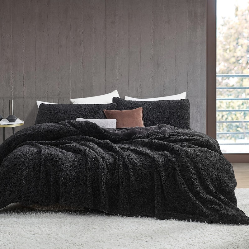Oh Em Gee - Coma Inducer® Oversized Duvet Cover Set - Black - Oversized Queen