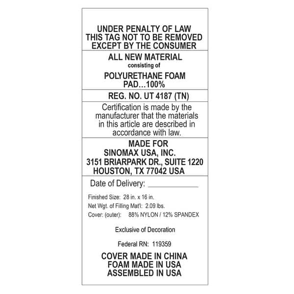 slide 2 of 6, Dream Serenity Cool Sleep Memory Foam Pillow Medium - Jumbo