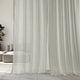 preview thumbnail 3 of 10, Exclusive Fabrics Montpellier Striped Linen Sheer Curtain (1 Panel)