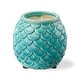 preview thumbnail 1 of 0, Scales Citronella Candle Teal Teal Terracotta Summer