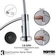 preview thumbnail 15 of 20, Karran Scottsdale Single-Handle Pull-Down Sprayer Kitchen Faucet with Matching Soap Dispenser