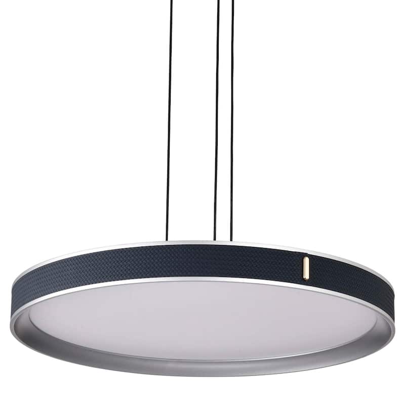 Nuvo Lighting 62/3001 Bandon 20" Wide Pendant - Gray / Blue