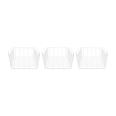 YBM Home Under Shelf Wire Basket Storage Organizer for Kitchen Pantry