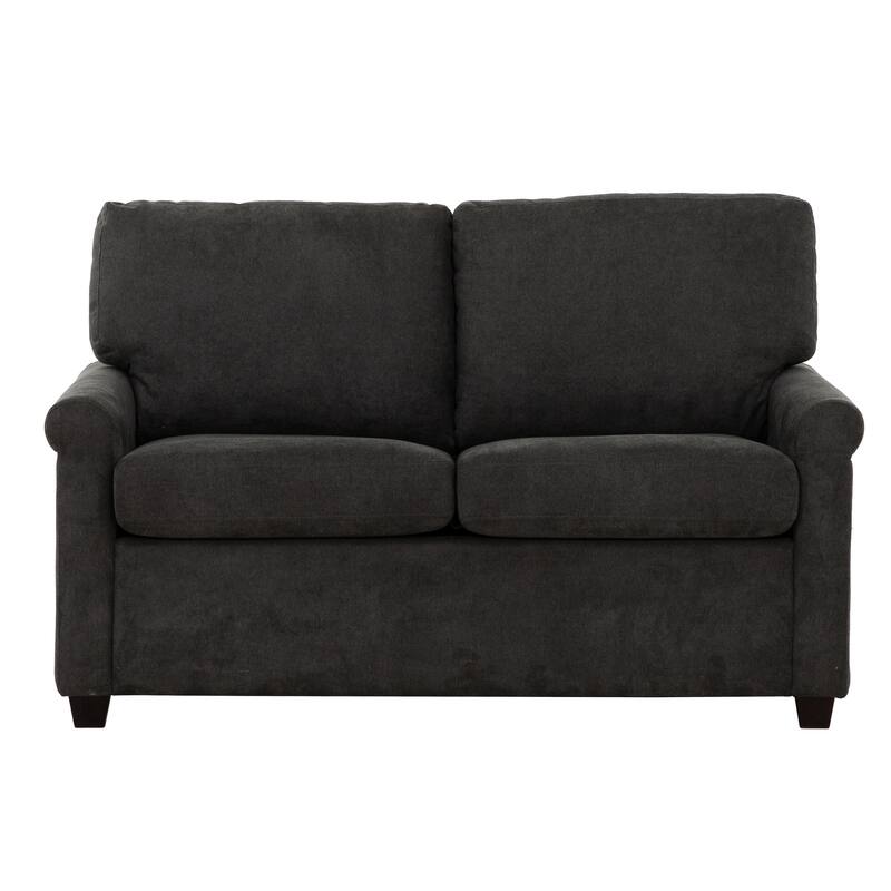 Convertible Twin Sleeper Sofa with USB Ports & Pocket Spring Support - 54" Couch Bed