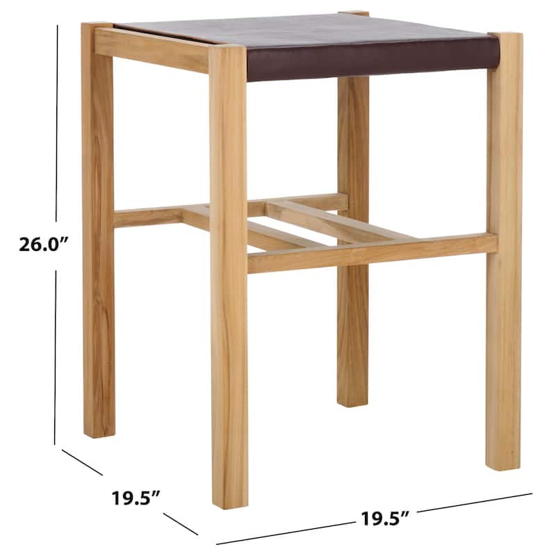 SAFAVIEH Solana 26-inch Counter Stool