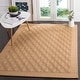 preview thumbnail 7 of 54, SAFAVIEH Palm Beach Tadako Trellis Sisal/ Jute Rug 3' x 5' - Maize - Rectangle