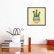 preview thumbnail 3 of 16, iCanvas "Flowering Succulent III" by Tava Studios Framed