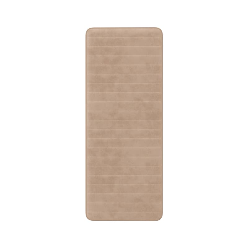 Oversized Bathroom Rug - Extra-Long Memory Foam Bath Mat with Nonslip Backing by Windsor Home