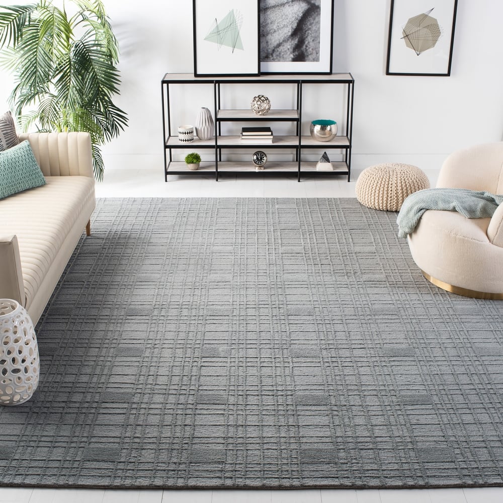 SAFAVIEH Couture Hand-knotted Tibetan Diodora Modern Wool Rug