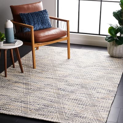 SAFAVIEH Handmade Marbella Siever Modern & Contemporary Wool Rug