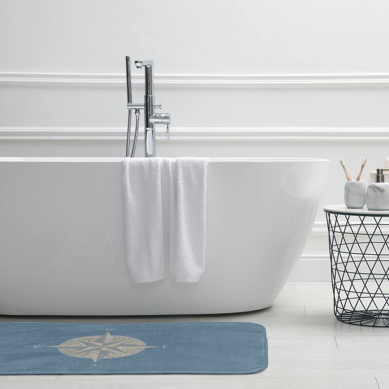 Compass Bathmat
