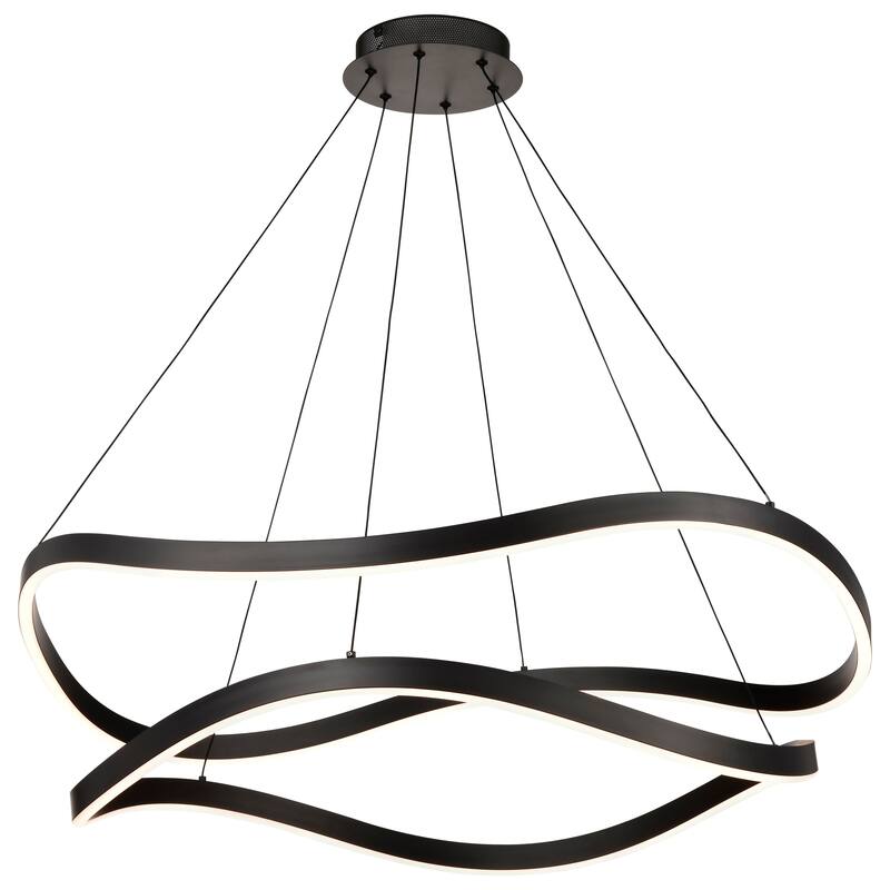 Sylas 36 Inch LED Pendant Matte Black Finish - Matte Black