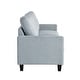 preview thumbnail 4 of 10, Serta Conway Sofa in Light Grey Woven Fabric