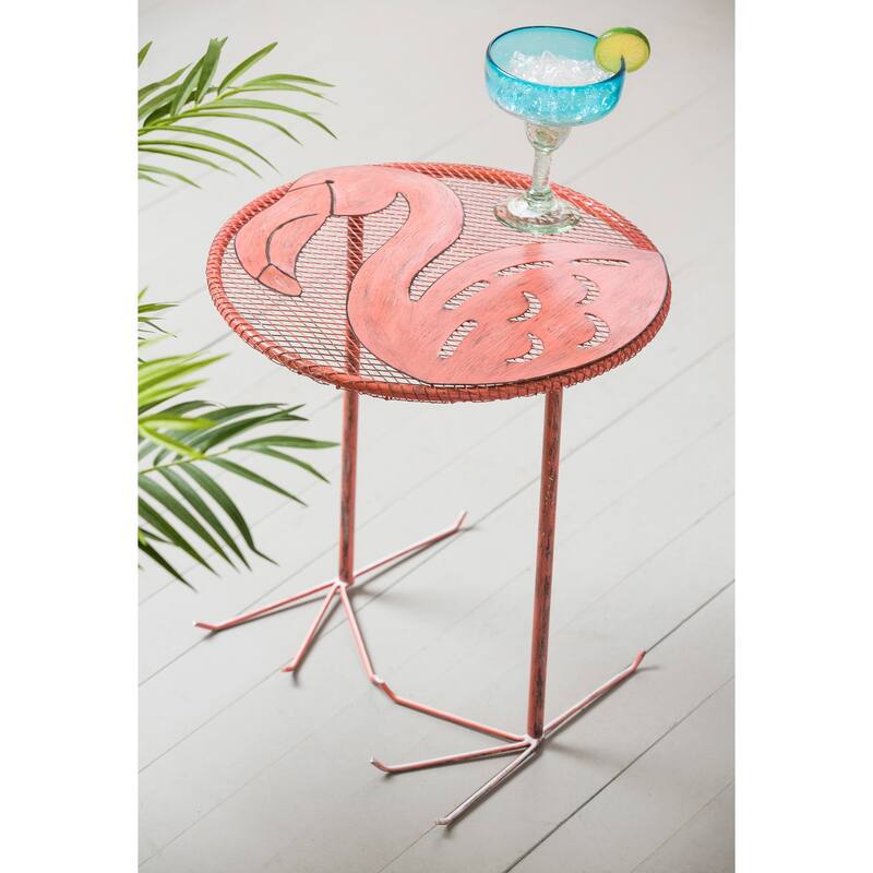 Flamingo Chair and Side Table, Set of 2