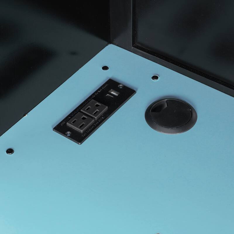 Twin Loft Bed with Esports Desk, RGB Lighting, and Gaming Storage Shelves