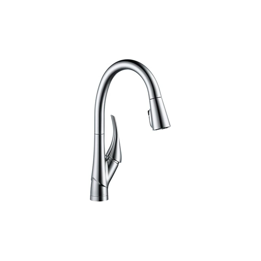 Shop Delta 9181 Dst Esque Pull Down Kitchen Faucet Magnetic