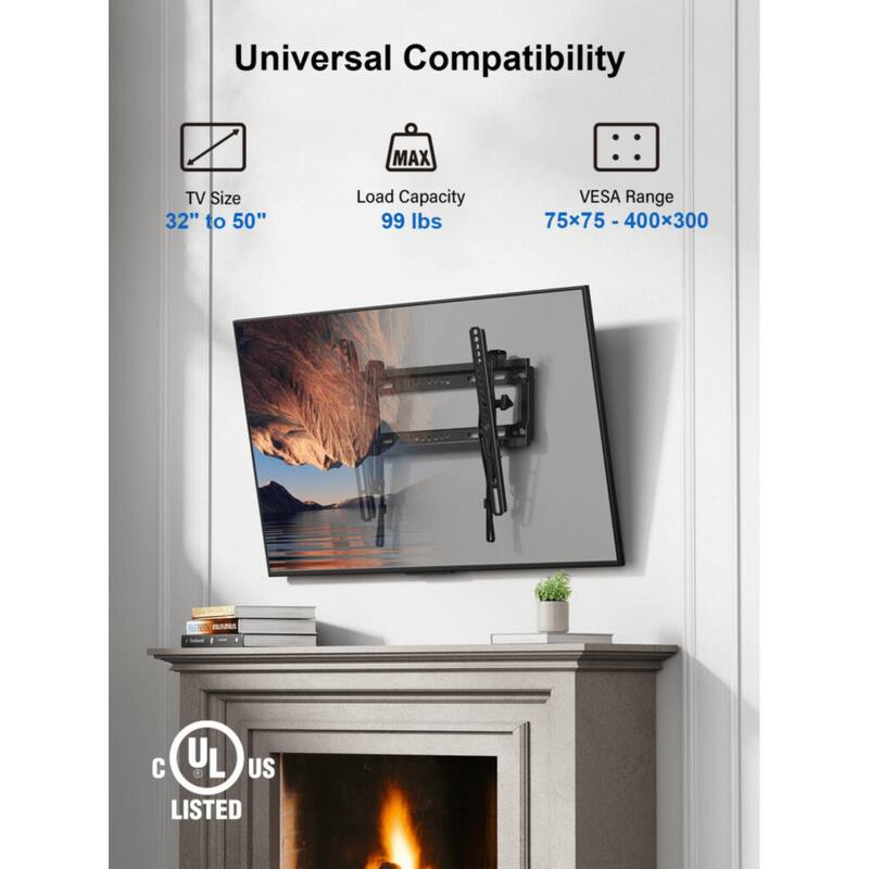 ErgoAV Tilt Mount for TVs 32" to 55"