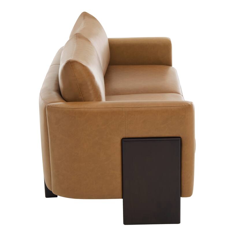 Christopher Knight Home - American Modern 3-Seater Upholstered Sofa and 2 Accent Chairs Set with Rubberwood Legs