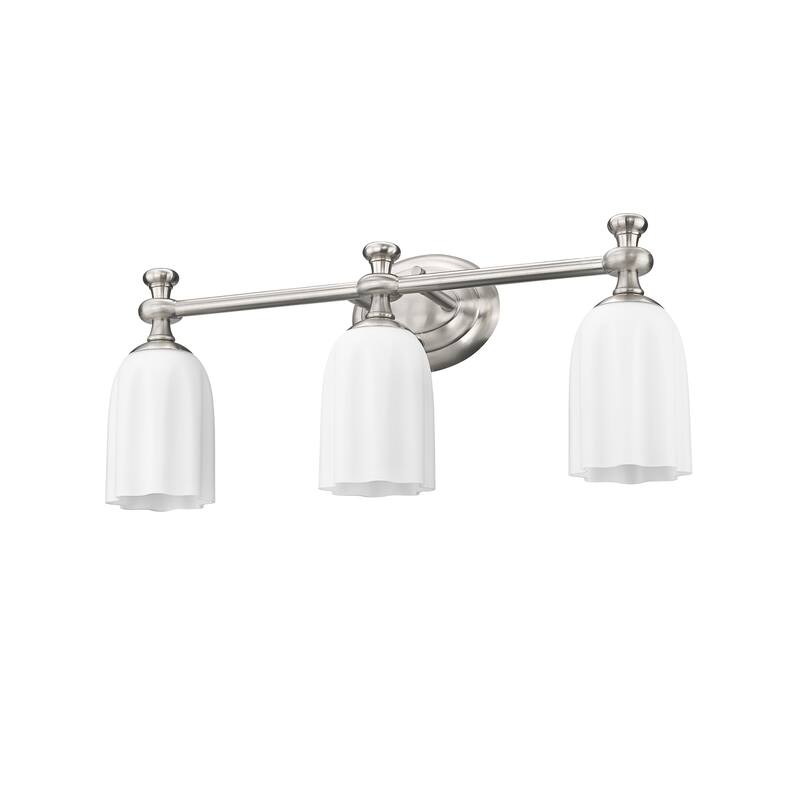 Orion 3 Light Vanity in Brushed Nickel