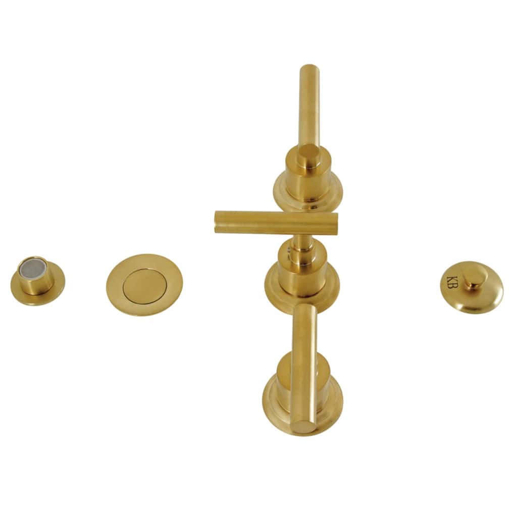Kingston Brass KB632.CML Manhattan 1.5 GPM Widespread Bidet Faucet