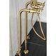 preview thumbnail 31 of 40, Kingston Brass Concord Freestanding Tub Faucet with Supply Line