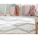 preview thumbnail 6 of 49, Well Woven Kennedy Reeve Modern Chevron Pattern Area Rug