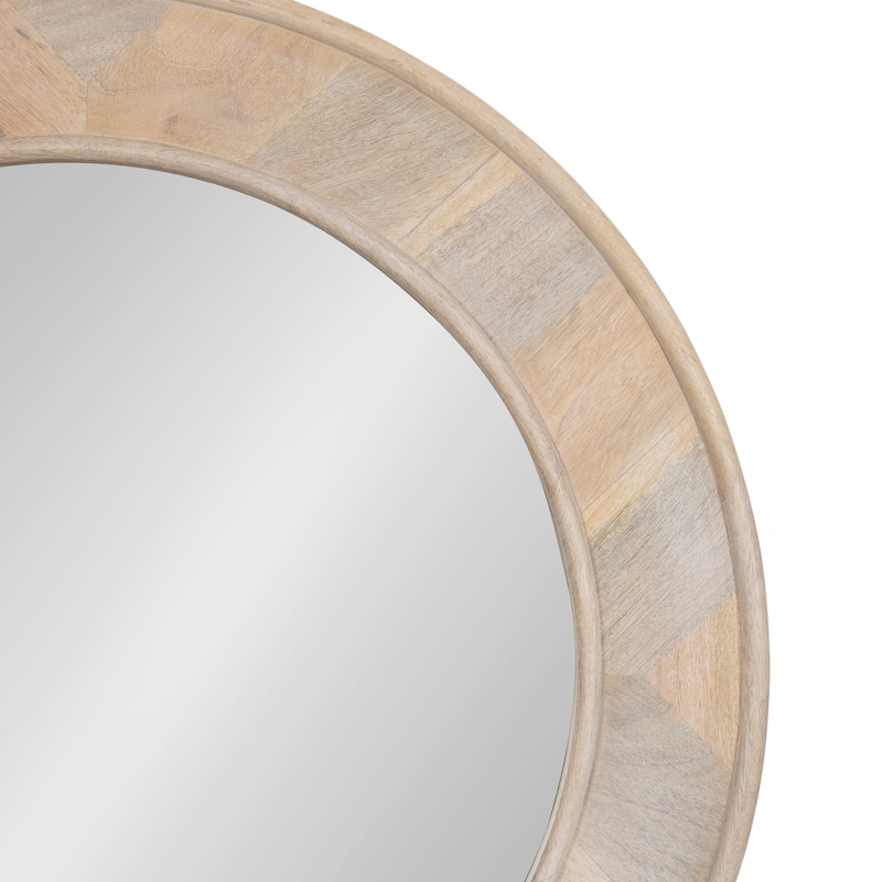 Kate and Laurel Yahna Round Wall Mirror