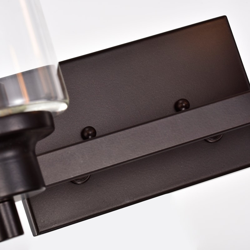 Bathroom Vanity Light 4-Light Dimmable with Clear Glass - 8*33*8