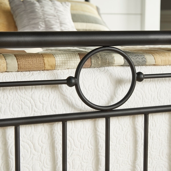 Kendal Black Metal Bed by Inspire Q Classic Full