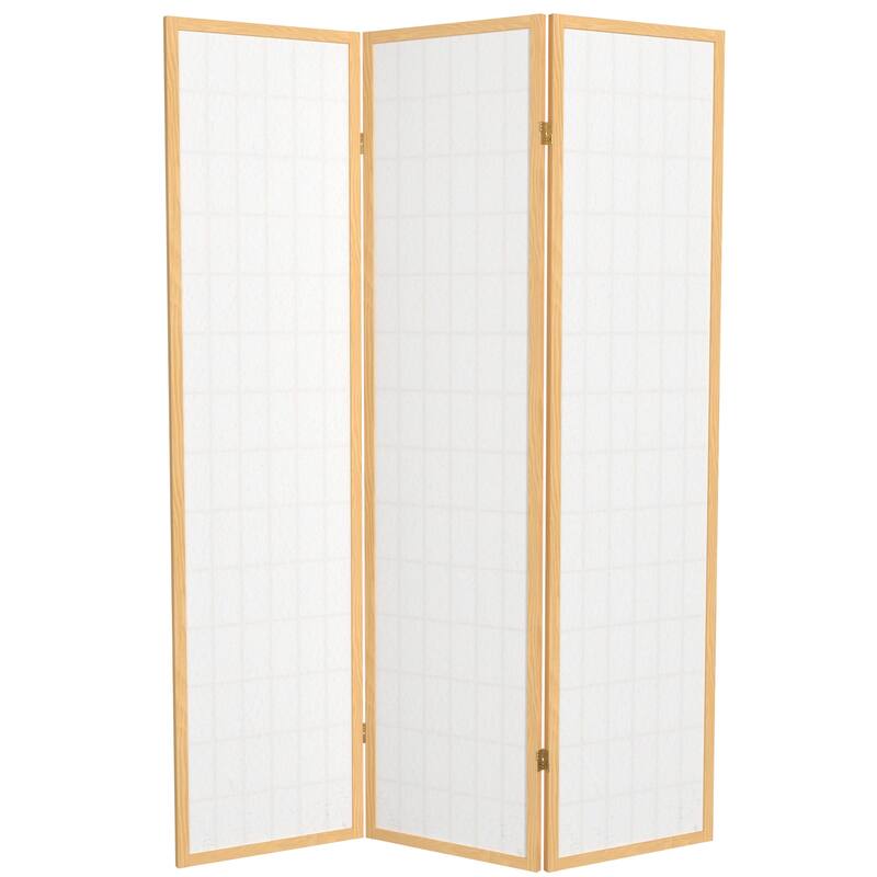 Wood and Rice Paper Windowpane Shoji Screen (China)