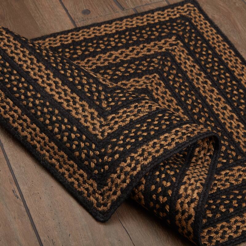 Farmhouse Jute Rug Rect w/ Pad 24x36 - 2' x 3' Rectangle